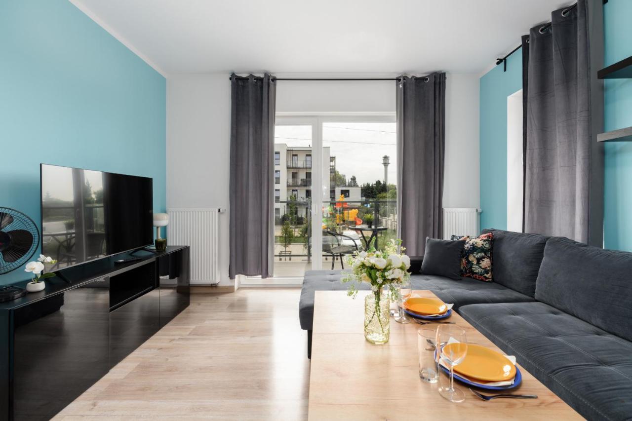Modern Apartment With Balcony & Free Garage Poznan By Noclegi Renters Экстерьер фото